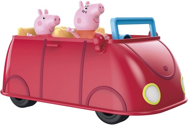 F2184 Peppa Pig Adventures Peppa’s Family Red Car Preschool Toy