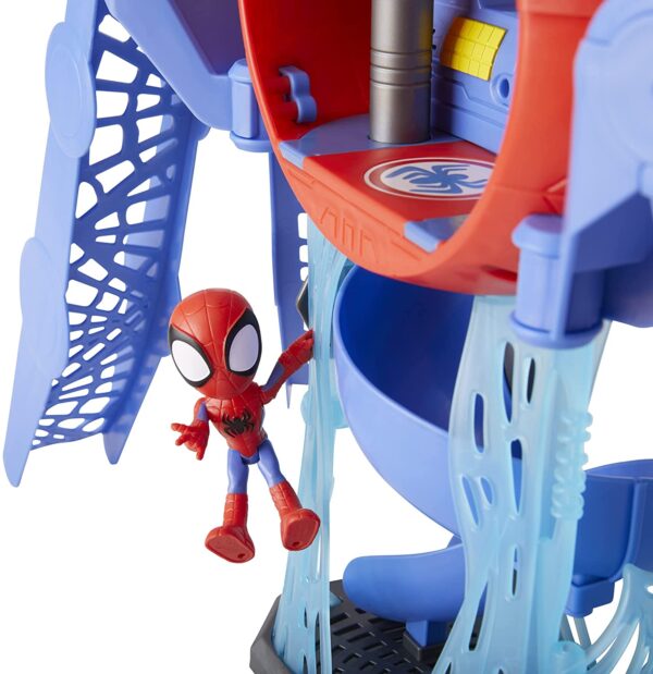 F1461 Spidey And His Amazing Friends Web-Quarters Playset