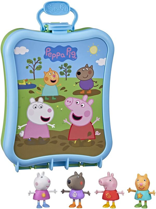 F2461 Peppa Pig Peppa’s Adventures Peppa’s Carry-Along Friends Case Toy