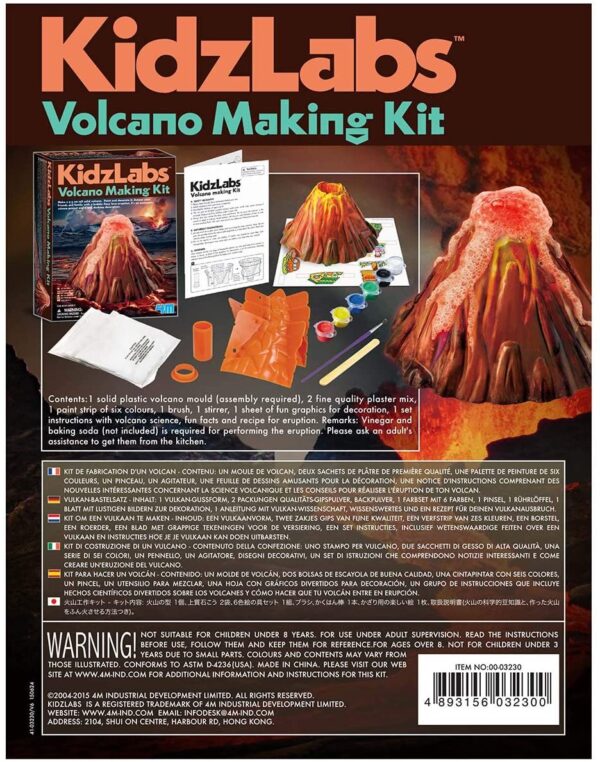 Great Gizmos Kidz Labs Volcano Making Kit