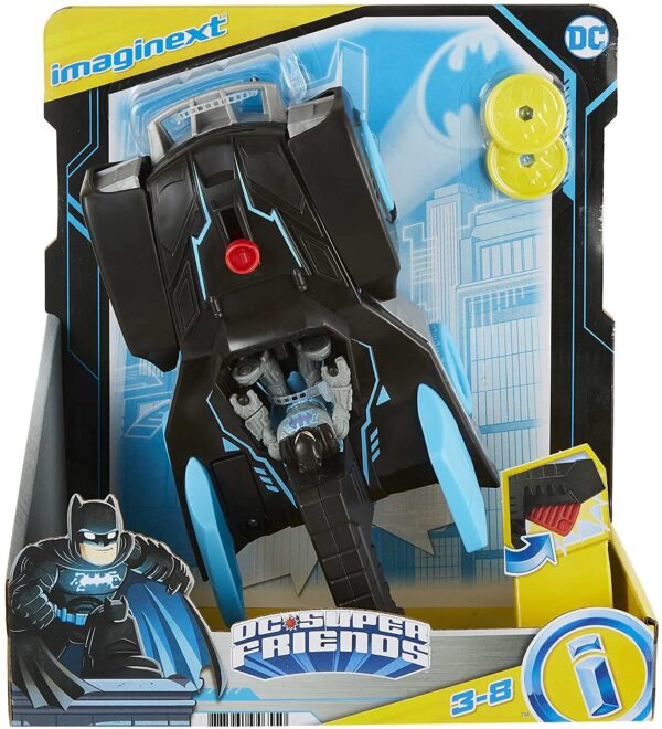 Imaginext DC Super Friends Bat-Tech Batmobile and Batman