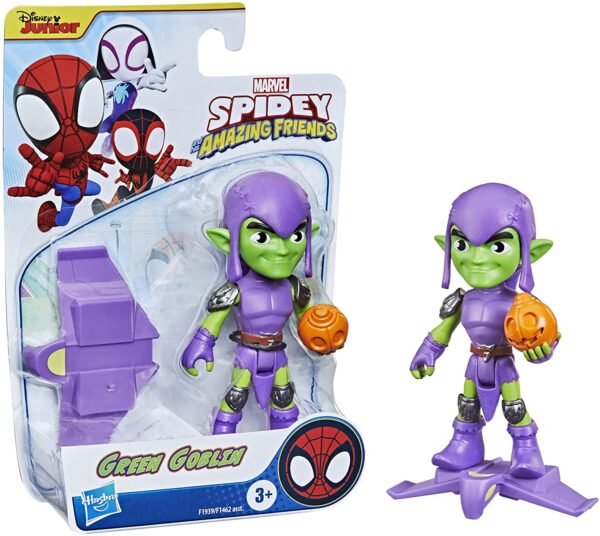 F1462 Spidey And His Amazing Friends Spinn Figure Assorted