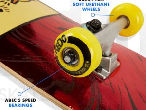ReDo 31 ” x 7.675 ” Complete Skateboard Candy Bark Design