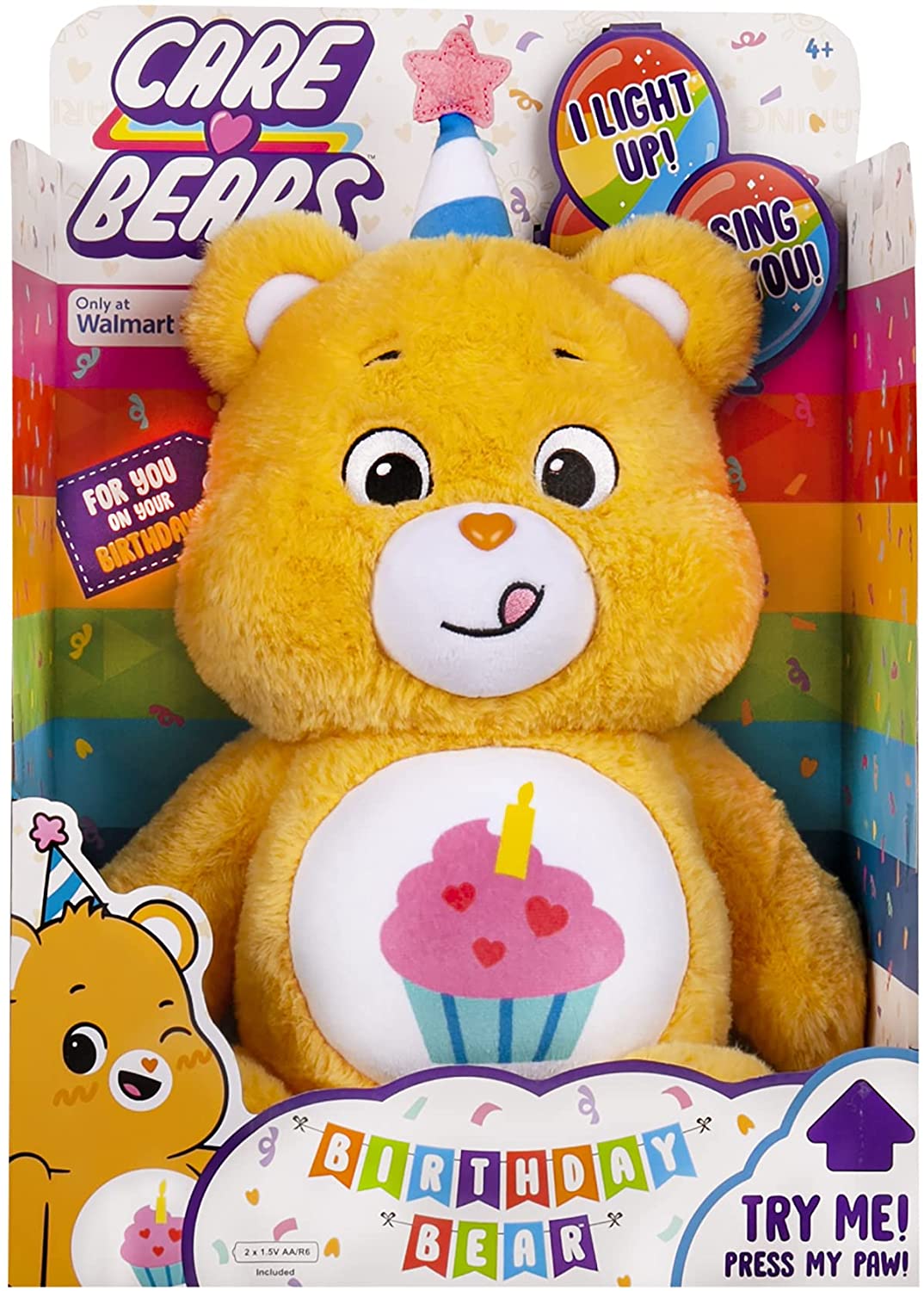 Care Bears 22438 Interactive Singing Birthday Bear