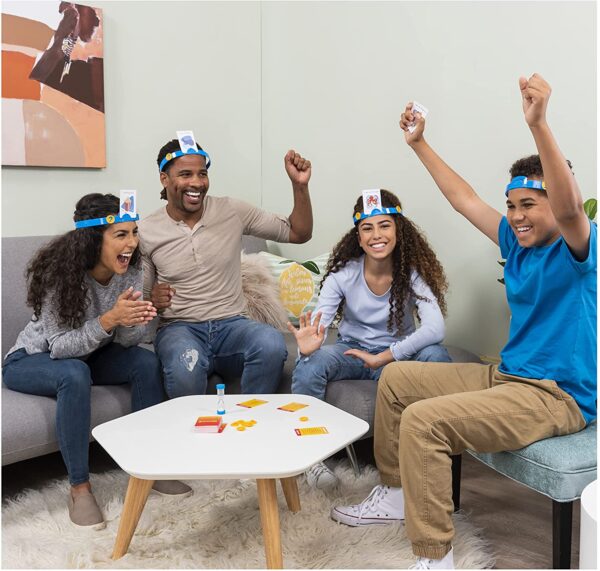 Spin Master Games Hedbanz, Quick Question Family Guessing Game for Kids and Adults