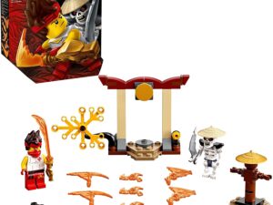LEGO 71730 NINJAGO Legacy Epic Battle Set – Kai vs. Skulkin with Spinning Battle Toy