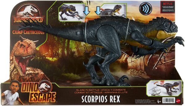 Jurassic World Slash ‘N Battle Scorpios Rex