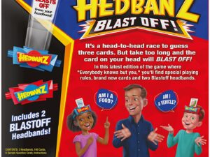 Hedbanz Blastoff Game for Families and Kids