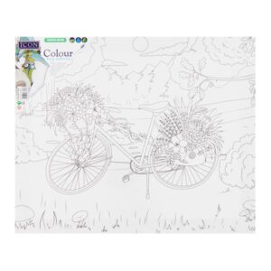 Icon 300x250mm Colour My Canvas – Country Bike