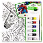 Canvas Art 9pce Create & Enjoy Painting Set – Unicorn
