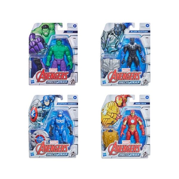 F0259 Marvel Mech Strike Action Figures Assorted