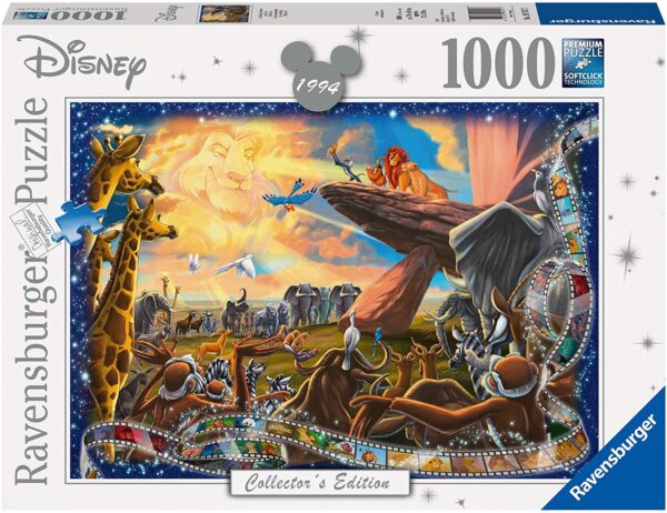 Ravensburger Disney Collector’s Edition Lion King 1000 Piece Jigsaw Puzzle
