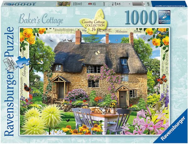 Ravensburger Country Cottage No.14 – Baker’s Cottage 1000 Piece Jigsaw Puzzles