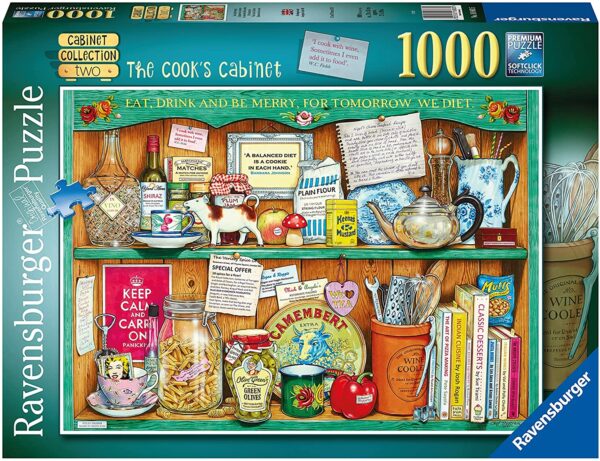 Ravensburger The Cook’s Cabinet 1000 Piece Jigsaw Puzzles