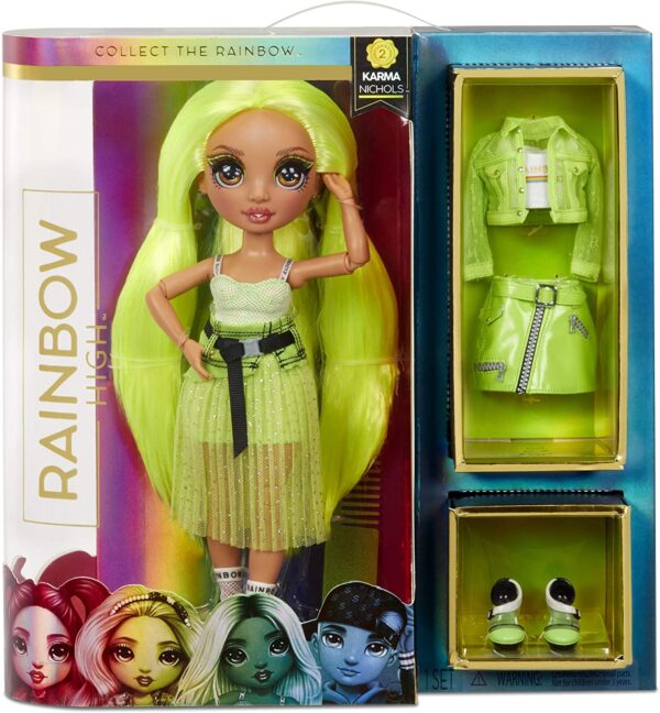 Rainbow High Fashion Doll – Karma Nichols