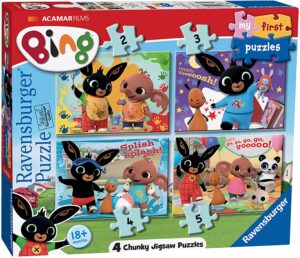 Ravensburger Bing Bunny – My First Jigsaw Puzzles (2 3 4 & 5 Piece)