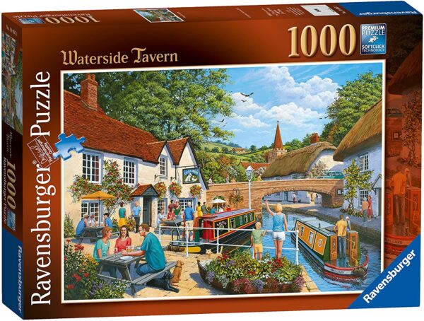 Ravensburger Waterside Tavern Jigsaw Puzzles 1000 Pieces