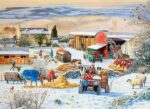 Ravensburger Winter on The Farm Jigsaw Puzzle 1000 Piece