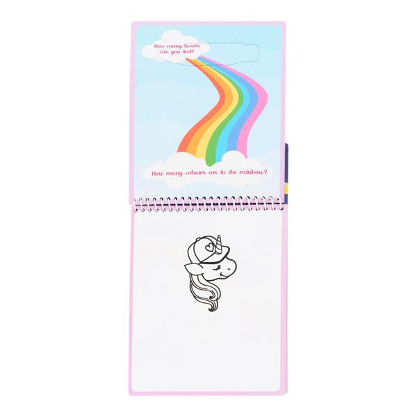 World Of Colour Water Magic Reveal Pad And Water Pen – Magical Unicorn