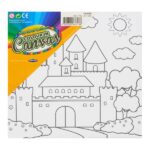 World Of Colour 150x150mm Colour In Canvas – Castle