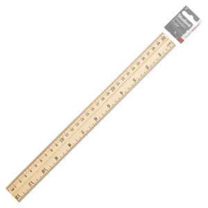 Student Solutions 30cm Wooden Ruler