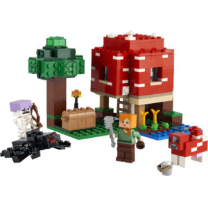 LEGO 21179 The Mushroom House Minecraft
