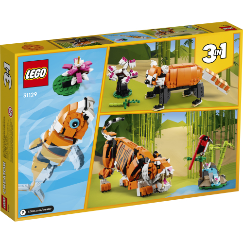 LEGO 21129 Majestic Tiger Minecraft 3 In 1