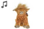 Plush Highland Cow With Sound