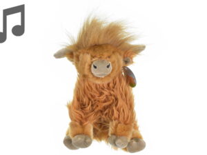 Plush Highland Cow With Sound