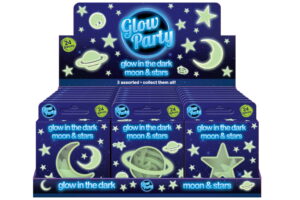 Glow In The Dark Moon And Stars Assorted