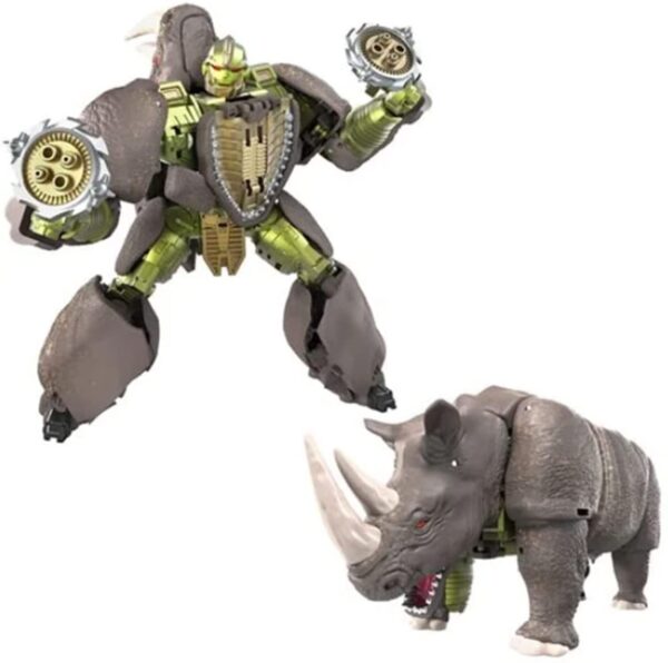 F0695 Transformer Toys Generations War For Cybertron: Kingdom Voyager WFC-K27 Rhinox Action Figure