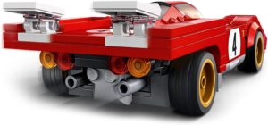 LEGO 76906 Speed Champions 1970 Ferrari 512 M Sports Red Race Car Toy