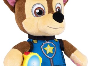PAW Patrol Snuggle Up Chase Plush with Torch and Sounds