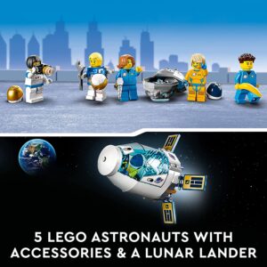 LEGO 60349 City Lunar Space Station NASA Inspired Model Set
