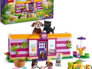 LEGO 41699 Friends Pet Adoption Café Animal Rescue Play Set
