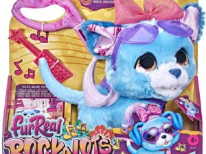 furReal Rockalots Musical Interactive Walking Puppy Toy
