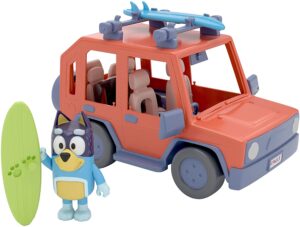 Bluey Heeler Family 4WD Vehicle Playset