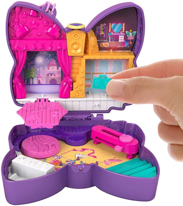 ​Polly Pocket Sparkle Stage Bow Compact