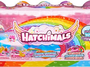 Hatchimals CollEGGtibles – Cat Family Carton with Surprise Playset