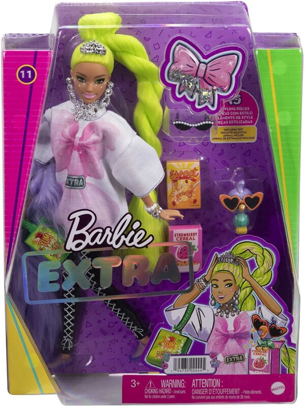 Barbie Extra Doll #11 in Oversized Tee & Leggings with Pet