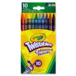 Crayola Pkt.10 Twistables Colour Pencils