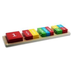 Little Hands Wooden Education Toy – Maths Block