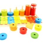 Little Hands Wooden Education Toy – Number Stack