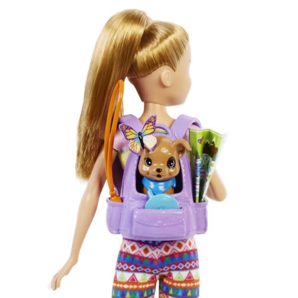 Barbie Camping Doll With Pet Bunny & Accessories Assorted