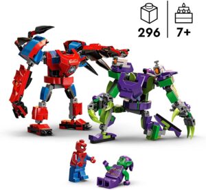 LEGO 76219 Marvel Spider-Man & Green Goblin Mech Battle Action Figures