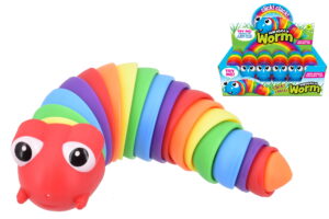 Rainbow Noisy Worm “Try Me” In Display Box