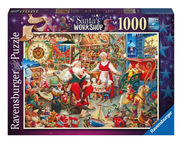 Ravensburger Santa’s Workshop 1000 Piece Jigsaw Puzzle