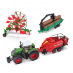 10cm Fendt 1050 Vario Tractor With 3 Trailers – B18-31668FE