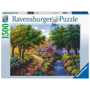 Ravensburger Cottage By The River 1500 Piece Jigsaw Puzzles