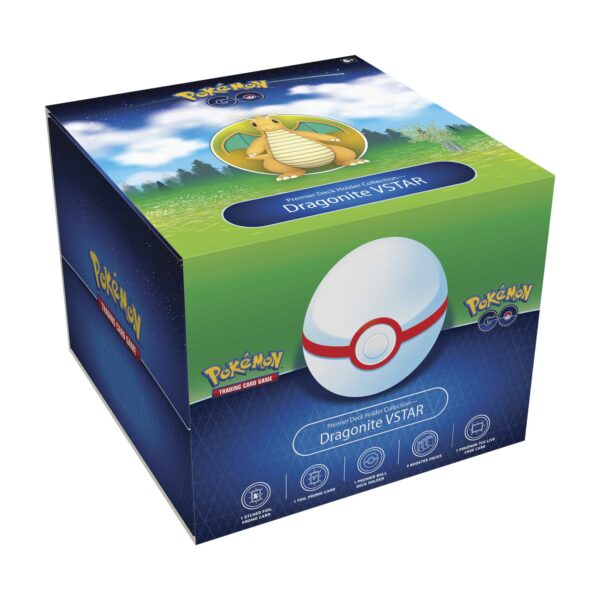 Pokémon TCG: Pokémon GO Premier Deck Holder Collection—Dragonite VSTAR